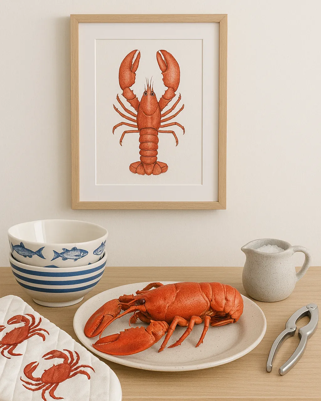 Nova Scotia seafood and maritime crafts